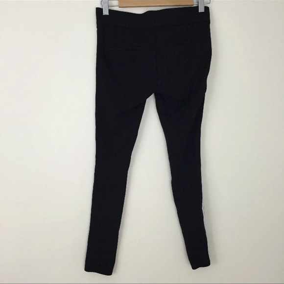 LOFT Black White Side Stripe Skinny Leg Jegging Pants - Picture 10 of 10